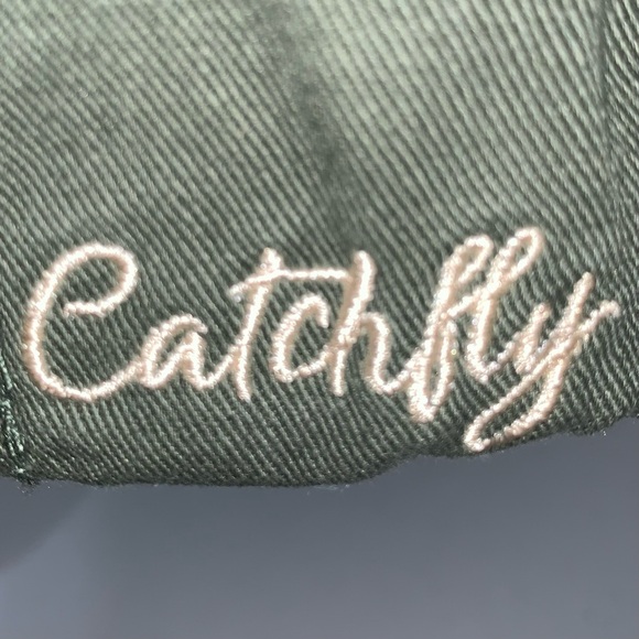 Catchfly Women's "Wake, Pray, Slay" Distressed Ponytail Baseball Hat/Cap-OS NWT - Picture 8 of 10